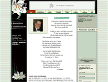 Tablet Screenshot of david-drolshagen.memory-of.com
