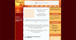 Desktop Screenshot of leonardo-lopez.memory-of.com