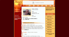 Desktop Screenshot of james-stauble.memory-of.com