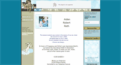 Desktop Screenshot of aiden-roth.memory-of.com