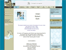 Tablet Screenshot of aiden-roth.memory-of.com