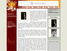Tablet Screenshot of elena-souliotis.memory-of.com