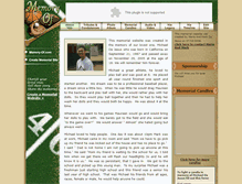 Tablet Screenshot of michael-de-jesus.memory-of.com