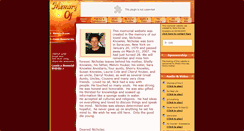 Desktop Screenshot of nicholas-knowles.memory-of.com