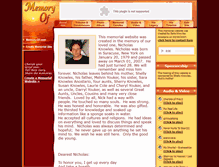 Tablet Screenshot of nicholas-knowles.memory-of.com