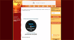Desktop Screenshot of bjoutlawii.memory-of.com