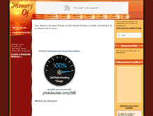 Tablet Screenshot of bjoutlawii.memory-of.com