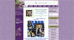 Desktop Screenshot of angie-robert.memory-of.com