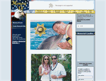 Tablet Screenshot of malvinhconleyjr.memory-of.com