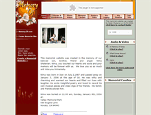 Tablet Screenshot of nima-shaterian.memory-of.com