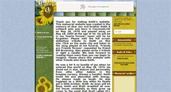 Desktop Screenshot of keith-a-lohbeck.memory-of.com