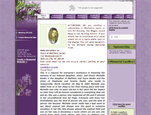 Tablet Screenshot of michelle-danko.memory-of.com